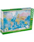 Παζλ Eurographics 2000 κομμάτια - Ο χάρτης του κόσμου - 1t