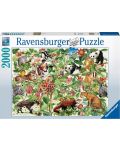 Παζλ Ravensburger 2000 κομμάτια - Η ζούγκλα - 1t