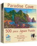 Πανοραμικό παζλ SunsOut 500 κομμάτια  - Paradise Cove - 1t