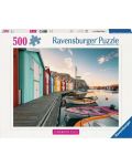 Παζλ Ravensburger  500 κομμάτια  - Βαρκόσπιτα στο Smogen - 1t