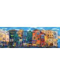 Πανοραμικό παζλ Art Puzzle από 1000 κομμάτια - Πολύχρωμη πόλη - 2t