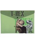 Φάκελος με κούμπωμα  Graffiti T-Rex - A4 - 1t