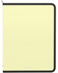 Φάκελος με φερμουάρ   Erich Krause - Matt Pastel, A4, κίτρινο - 1t