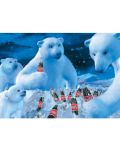 Παζλ Schmidt 1000 τεμαχίων- Coca Cola, Polar Bears - 2t
