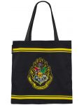 Τσάντα για ψώνια Cine Replicas Movies: Harry Potter - Hogwarts (Black & Yellow) - 1t