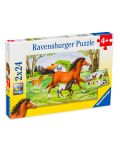 Παζλ Ravensburger 2 x 24 κομμάτια - Άλογα - 1t