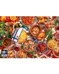 Παζλ  Black Sea Premium από 1000 μέρη - Γεύμα παραμονής Χριστουγέννων+ αφίσα συνταγής - 2t