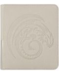 Φάκελο αποθήκευσης καρτών Dragon Shield Zipster - Ashen White (Small) - 1t