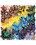 Παζλ Galison από 500 κομμάτια - Όμορφες πεταλούδες - 2t