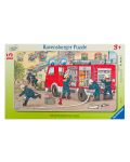 Παζλ Ravensburger 15 κομμάτια - Πυροσβεστικό όχημα  - 1t