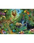 Παζλ Ravensburger 200 XXL κομμάτια - Ζώα της Ζούγκλας - 2t