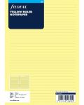 Διοργανωτής πλήρωσης Filofax A5 - Σελίδες με γραμμές, κίτρινο - 1t