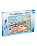 Παζλ Ravensburger 100 XXL κομμάτια - Εργοτάξιο του αεροδρομίου - 1t