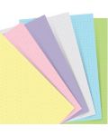 Πλήρωση για Notebook Filofax A5 - Χαρτί παστέλ με με κουκίδες - 1t