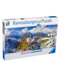 Πανοραμικό παζλ Ravensburger 2000 κομμάτια - Κάστρο Νόισβανσταϊν - 1t