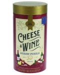 Παζλ Galison από 500 κομμάτια -  Τυρί και κρασί - 1t