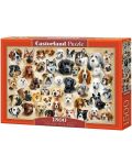 Παζλ Castorland από 1500 κομμάτια - Κολάζ με σκύλους - 1t