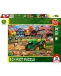 Παζλ Schmidt 1000 κομμάτια - J.Deere-Farm w.tractor - 1t