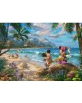 Παζλ Schmidt από 1000 κομμάτια - Η Minnie και ο Mickey στη Χαβάη - 2t