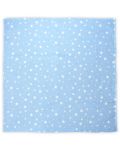 Βαμβακερή πάνα Lorelli - 80 х 80 cm, μπλε αστέρια - 1t