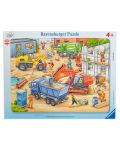 Παζλ Ravensburger 40 κομμάτια - Μεγάλα κατασκευαστικά μηχανήματα - 1t