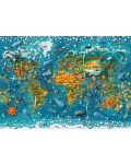 Παζλ Heye 2000 κομμάτια  - Γεωγραφικός χάρτης - 2t