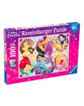 Παζλ Ravensburger 100 XXL κομμάτια  - Πριγκίπισσες της Disney - 1t