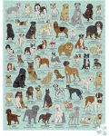 Παζλ Galison από 1000 κομμάτια - Χαριτωμένα σκυλιά	 - 2t