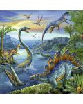 Παζλ Ravensburger  3 x 49 κομμάτια - Οι δεινόσαυροι - 4t