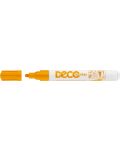 Μαρκαδόρος διαρκείας Ico Deco - Στρογγυλή μύτη,πορτοκάλι - 1t