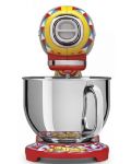 Πλανητικό μίξερ Smeg - SMF03DGEU, 800W, 10 επιπέδων, πολύχρωμο, Dolce & Gabbana - 4t