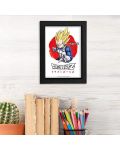 Αφίσα με κορνίζα The Good Gift Animation: Dragon Ball Z - Super Saiyan Vegeta - 3t