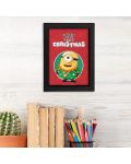 Αφίσα με κορνίζα  The Good Gift Animation: Minions - Ready for Christmas - 3t