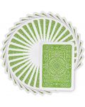 Πλαστικές κάρτες πόκερ Texas Poker - ανοιχτή πράσινη πλάτη - 3t