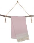 Πετσέτα θαλάσσης σε κουτί  Hello Towels - New Collection, 100 х 180 cm, 100% βαμβάκι, ροζ-μπεζ - 3t