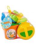 Σετ παραλίας Polesie Toys - 8 μέρη, ποικιλία - 4t