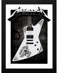 Αφίσα με κορνίζα GB Eye Music: Metallica - Papa Het Guitar - 1t