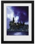 Αφίσα με κορνίζα GB eye Movies: Harry Potter - Hogwarts Painted - 1t