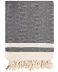 Πετσέτα θαλάσσης σε κουτί Hello Towels - New Collection, 100 х 180 cm, 100% βαμβάκι, μαύρο - 2t