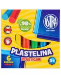 Πλαστελίνη Astra - 6 χρώματα - 1t