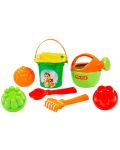 Σετ παραλίας Polesie Toys - 8 μέρη, ποικιλία - 2t