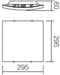 Πολυέλαιος Smarter - Clouds, IP20, 230V, E27, 1 x 42W, πολύχρωμος - 2t