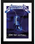 Αφίσα με κορνίζα  GB eye Music: Metallica - Ride the Lightning - 1t