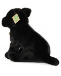 Λούτρινο παιχνίδι Rappa Eco Friends - Μαύρο Staffordshire Bull Terrier, 30 cm - 4t