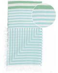 Πετσέτα θαλάσσης σε κουτί Hello Towels - Bali, 100 х 180 cm,100% βαμβάκι, τιρκουάζ πράσινο - 2t