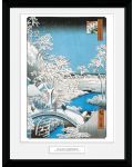 Αφίσα με κορνίζα GB eye Art: Hiroshige - The Drum Bridge - 1t