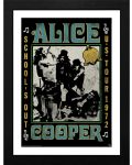 Αφίσα με κορνίζα  GB eye Music: Alice Cooper - School's out Tour - 1t