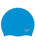 Σκουφάκι κολύμβησης Speedo - Plain Moulded Silicone Cap, μπλε - 1t