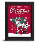 Αφίσα με κορνίζα  The Good Gift Animation: Looney Tunes - Merry Christmas - 1t