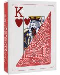 Πλαστικές κάρτες πόκερ Texas Poker - κόκκινη πλάτη - 2t